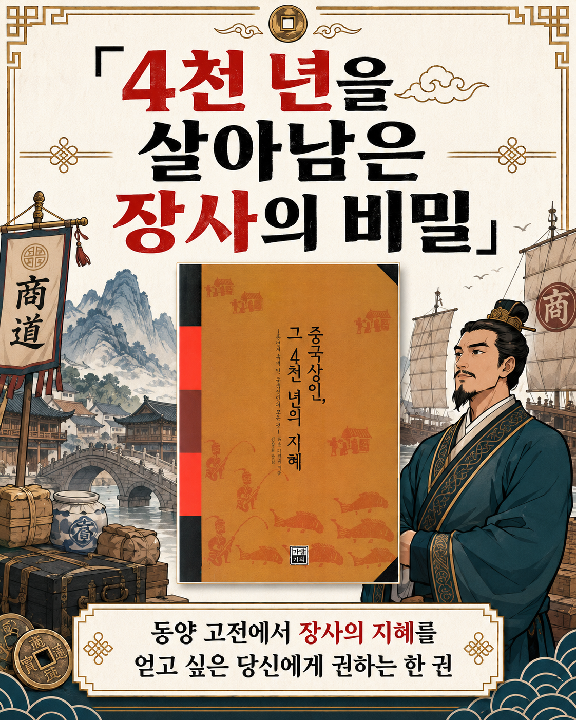 (절판 명저)중국상인, 그 4천 년의 지혜 1컷